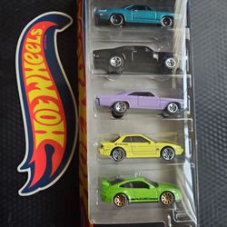 Hot Wheels Mainline 5 Pack Fast And Furious