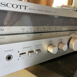 vintage scott Receiver