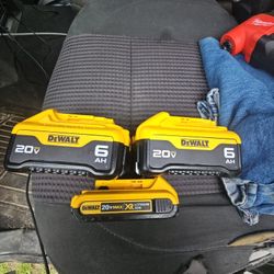 Dewalt  Batteries  Brand New