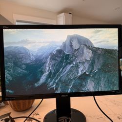 3D Asus VG248QE Nvidia 3D 24 inch Computer Gaming Monitor Full HD