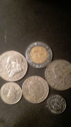 Monedas mexicanas de coleccion