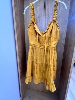 Mustard Yellow Dress