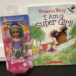 Cute Miniature Doll & Book Bundle