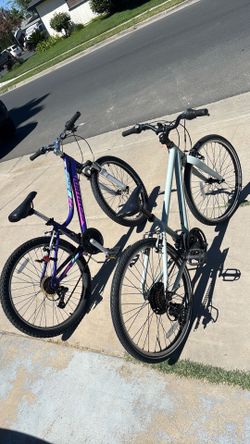 To Mountain bike size 24 good condition ready to ride