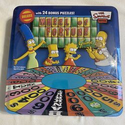 The Simpsons Deluxe Edition Wheel Of Fortune