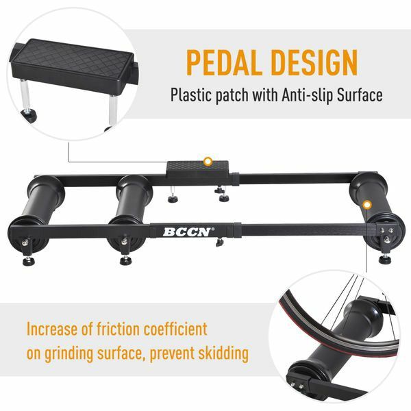 Indoor Fitness Cycling Parabolic Roller Bike Trainer