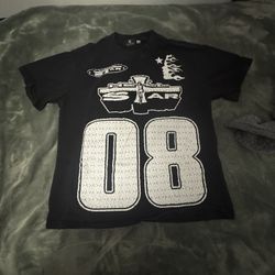 Hellstar 08 Path to Paradise Tee – Black/White – Small