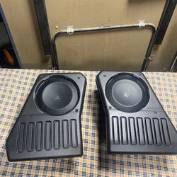 Jeep 2009 Jl Speakers Stealth Box Left And Right Missing Brackets 1800.00 Total