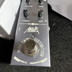 AKLOT High Gain Distortion Guitar Pedal – Metal/Hard Rock Tone