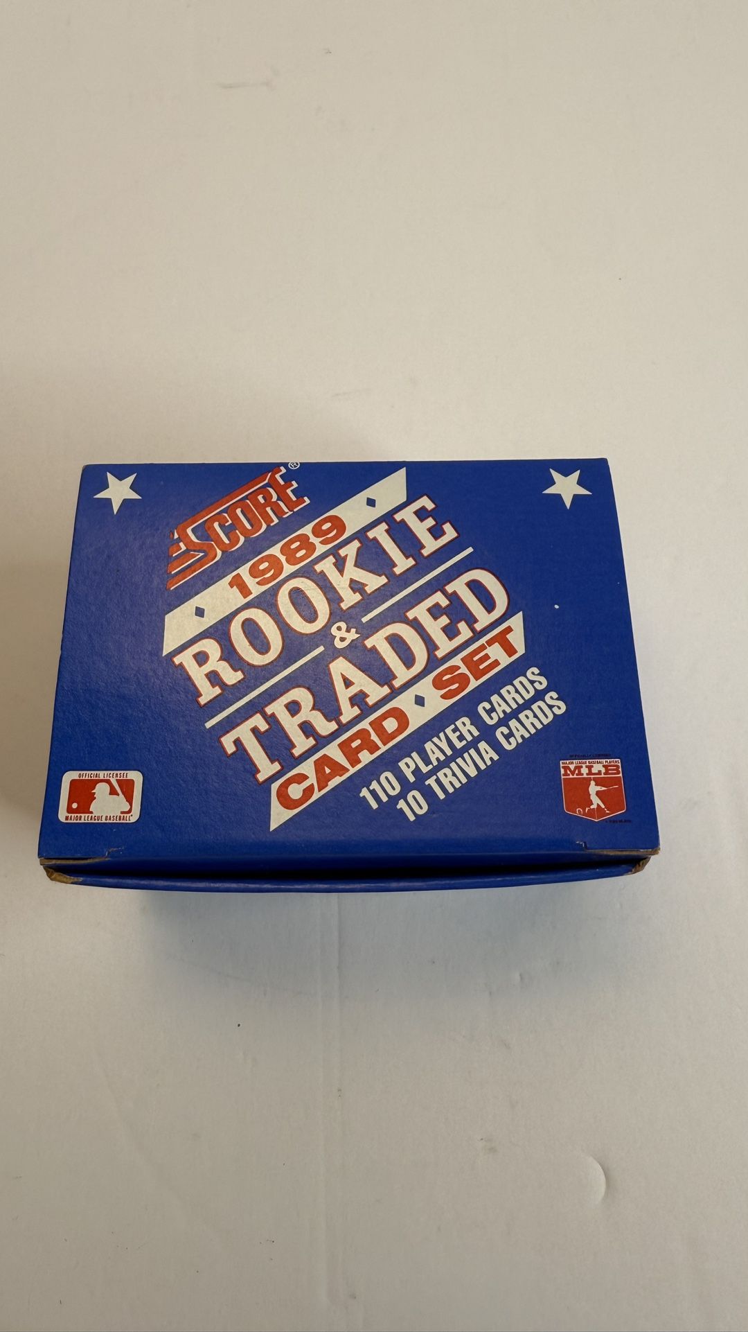 1989 SCORE BASEBALL ROOKIE & TRADED CARD SET