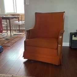 Vintage Orange Chair