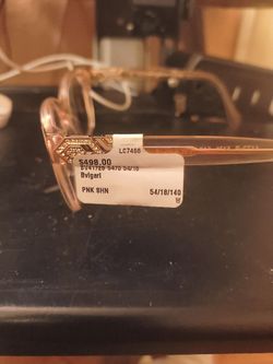 Bvlgari glasses