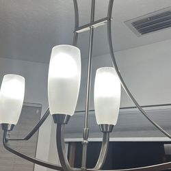 Silver Modern chandelier Light 