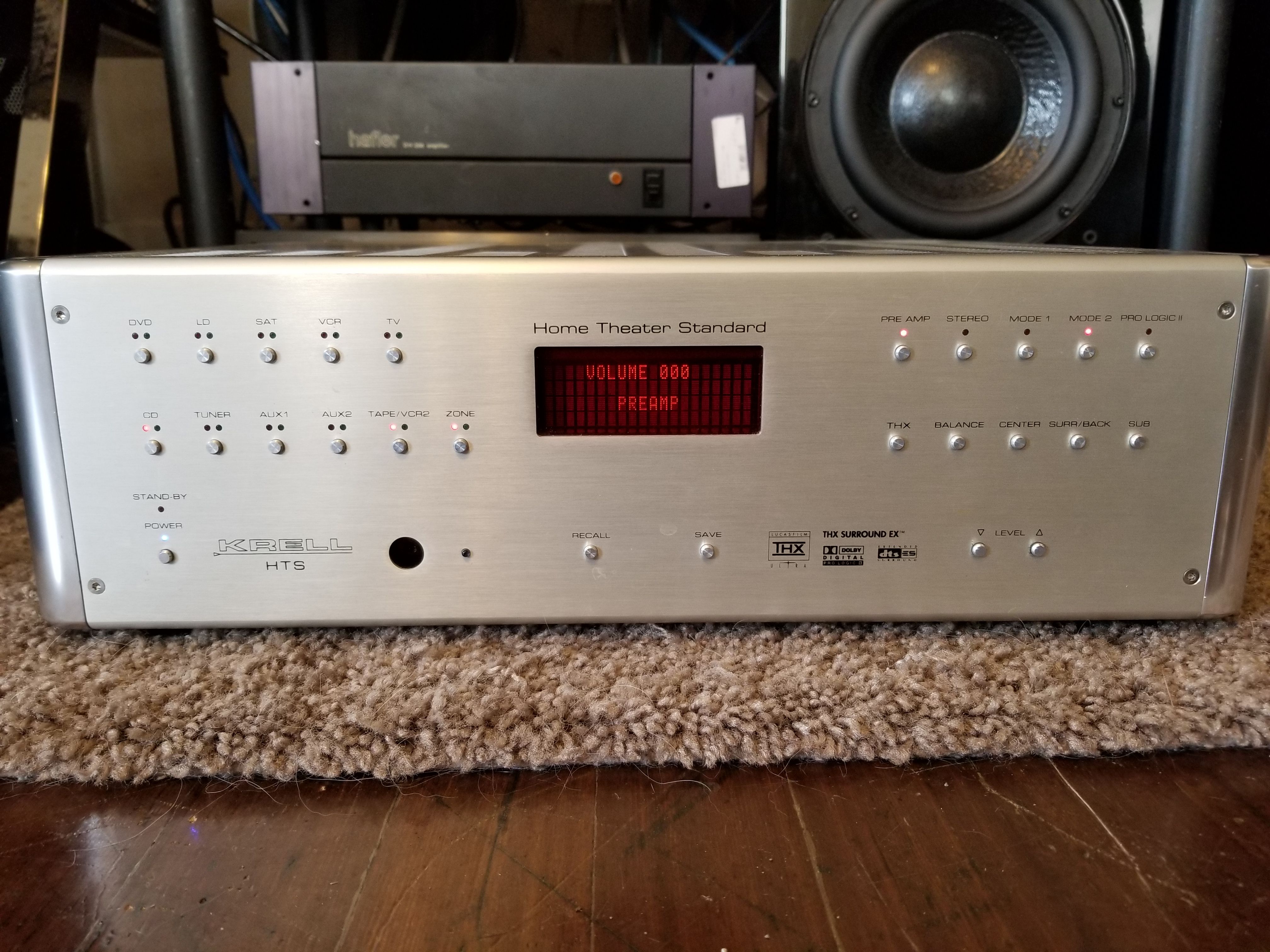 Krell HTS 7.1 (home theater standard) preamp (msrp $8000) - $800 (Everett)