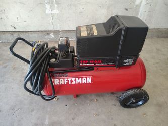 Craftsman air compressor 4hp 15 gallon