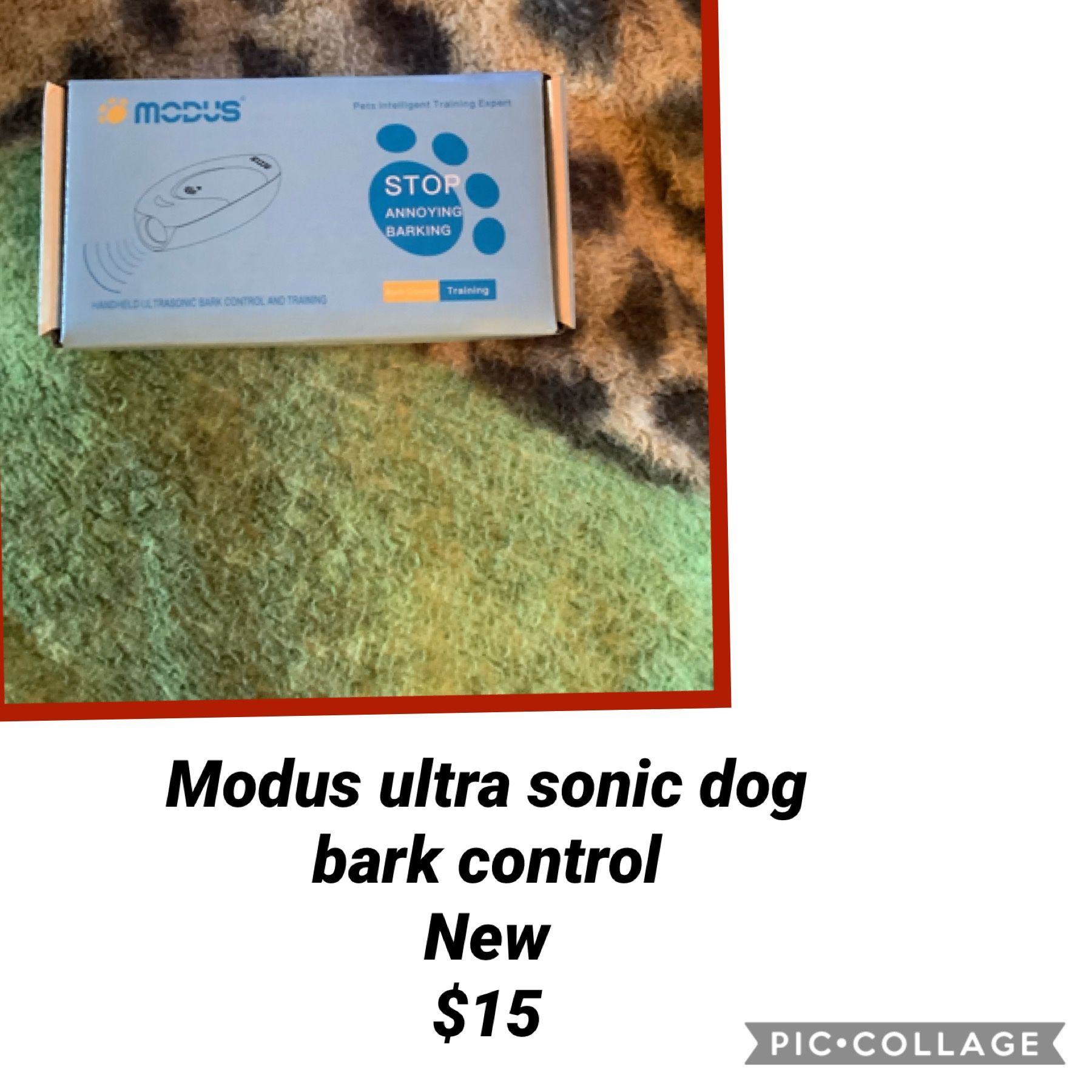 Ultra sonic modus dog bark control device