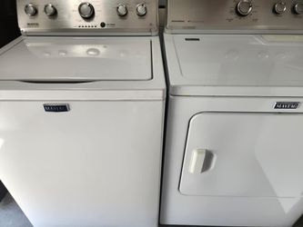 Maytag Washer & Dryer #842