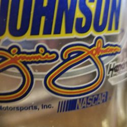 Jimmy Johnson Beer Mug  7 inches high