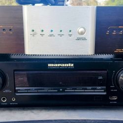 Marantz Receiver And Monster Conditioner