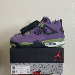 Jordan 4 Retro Canyon Purple (Women's) Brand New 💯 Authentic 9.5w 8m