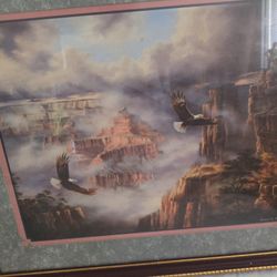 Reichardt Soaring Eagles Framed   100.00