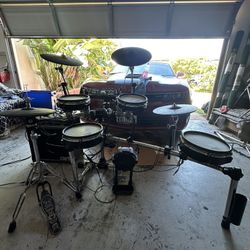 Roland TD-25 With Custom Gibraltar Rack