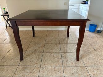 Dining Room Table with 6 Chairs For Sale