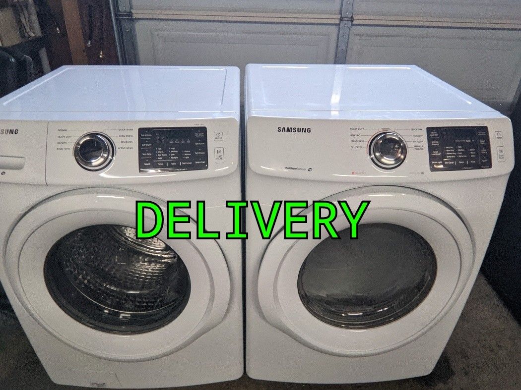 Nice Samsung Washer And Gas Dryer. Could DELIVER