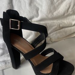 Black Heels Size 7