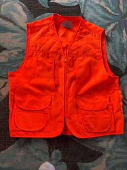 Blaze Orange Hunting Vest