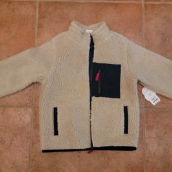 Kids Size 6-7 Fleece Type Jacket
