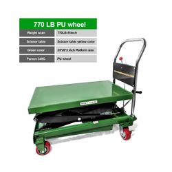 Lifting platform truck