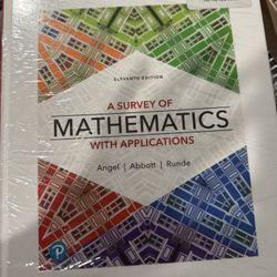 A Survey I’d Mathematics With Applications