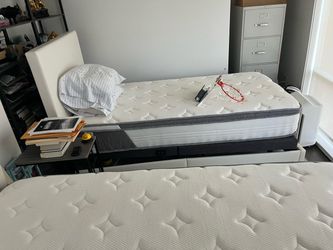 Two twin bed