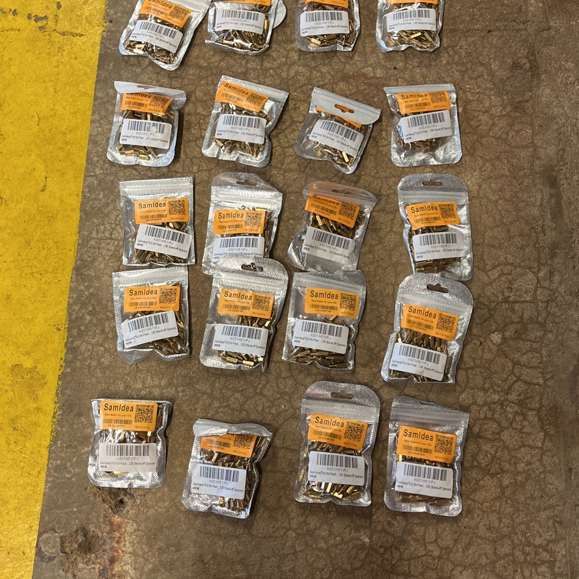 20 Packs Of 50-Pack M3x10+6mm Male to M3 Female 16mm Screw Thread PCB Stand-Off Spacers