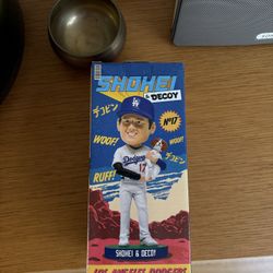  Shohei Ohtani & Decoy Bobblehead Dodgers SGA 8/28/24 New In Box