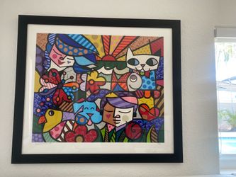 Romero Britto Authentic Art