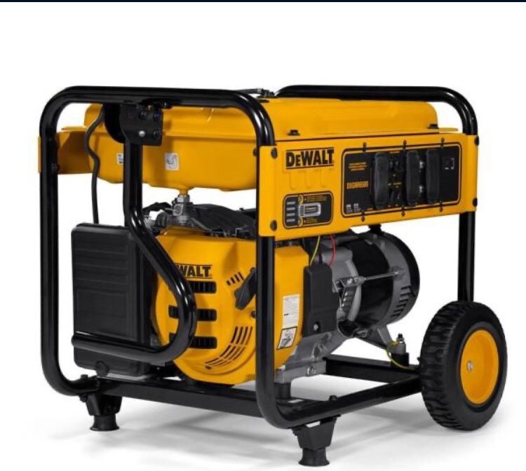 Dewalt Portabl Generator W Electric Start 6500