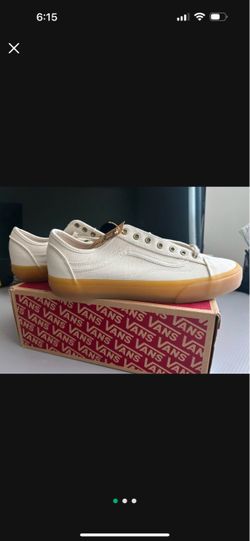 Vans Low-Top Canvas Sneakers with Gum Sole