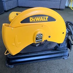 Dewalt cut off saw