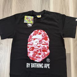 BAPE pink camo tee🔥