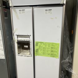 GE MONOGRAM 36”WIDE PANEL READY BUILT IN SIDE BY SIDE