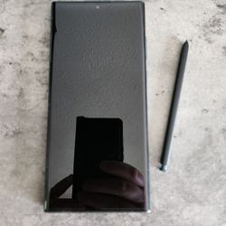 Mint S22 Ultra 512GB Unlocked Green w/S-pen + Installed Screen Protector + Case 