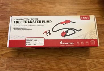 BRAND NEW 5 GPM Cordless Fuel Transfer Pump – Auto Stop