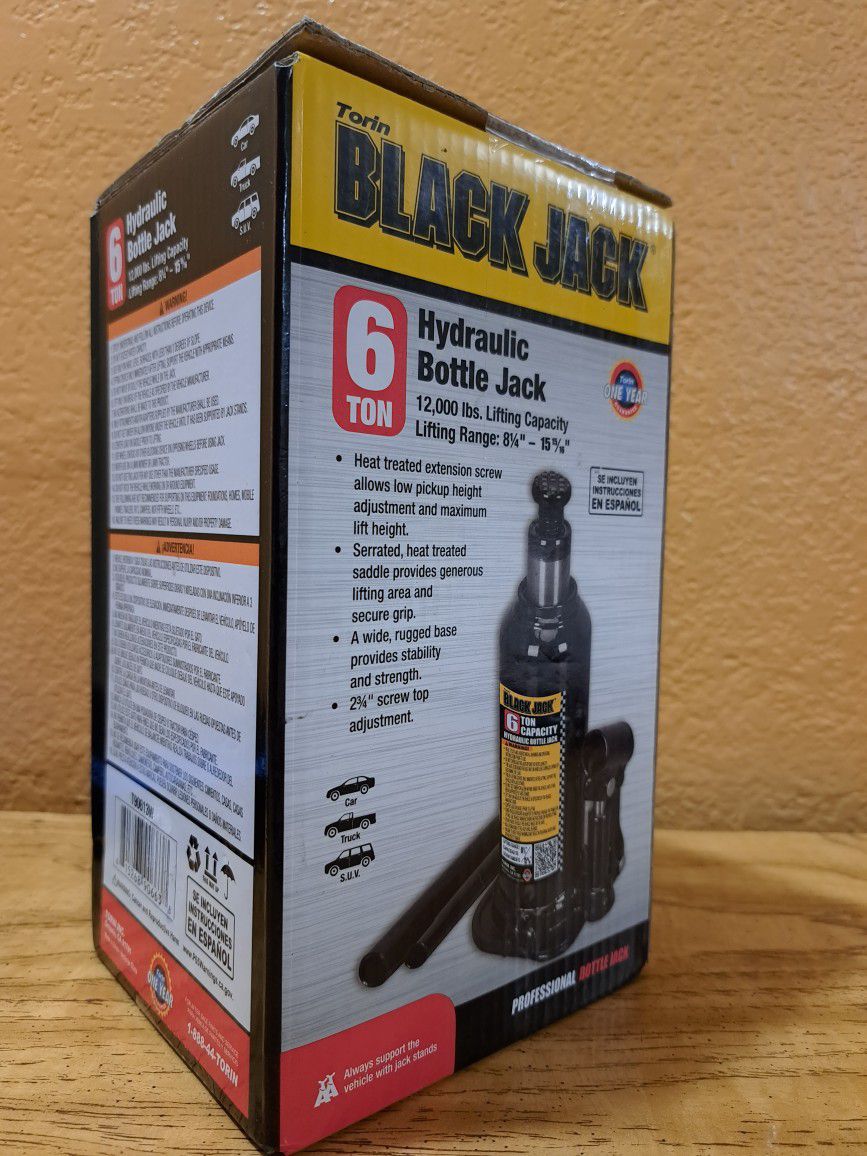 Black Jack 12,000lbs!!!! Heavy Duty Bottle Jack
