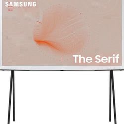 SAMSUNG 55" INCH  SERIF QLED 4K SMART TV ACCESSORIES INCLUDED 