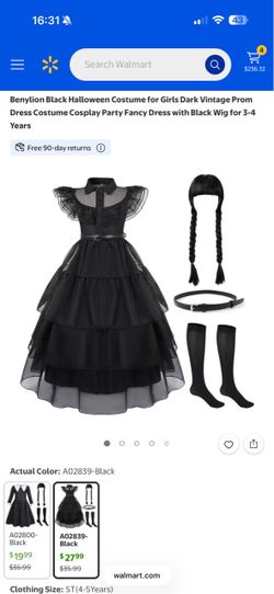 Wednesday Adam’s costume