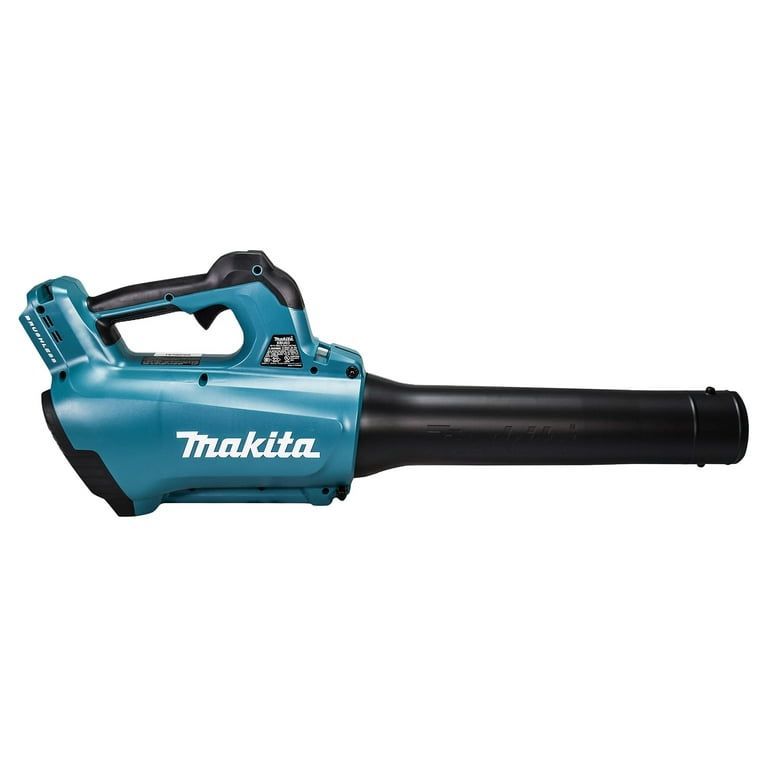 Makita leaf blower with battery and charge station