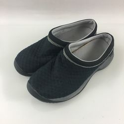 Merrell Primo Breeze III Drizzle Womens 6 Black Mesh Moc Slip On Shoe Mules