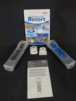 Nintendo Wii Sports Resort Big Box Variant 2 Motion Plus Adapters